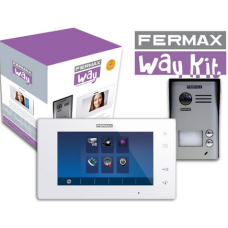 Kit videoportero Color tactil Fermax  WAY 2 hilos 1 linea 1 vivienda 1401